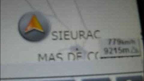 My GPS In the plane