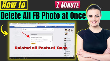 How To Delete All Facebook Photos One Click 2024