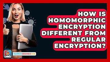 How Is Homomorphic Encryption Different From Regular Encryption? - SearchEnginesHub.com