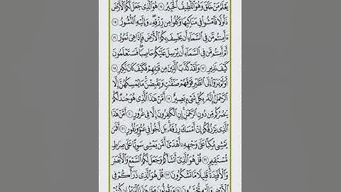 سورة الملك تلاوة صلاح الهاشم