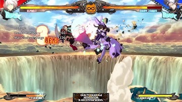 GGXRDR Elphelt Grab Switch sides Combo