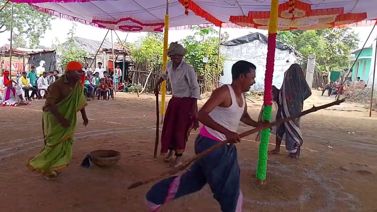 జామడా దండారి ఖేల్ మొత్తిరం గూడలో 2024