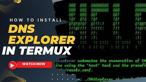 DNSExplorer || How to install DNSExplorer Tool In Termux || Crypto With Termux 2.0