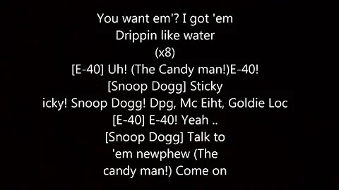 Snoop Dogg - Candy(Lyrics)