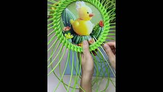 DIY making a basket, Satisfying video of weaving a basket, #ASMR, #rainsounds #rainsoundsforsleep