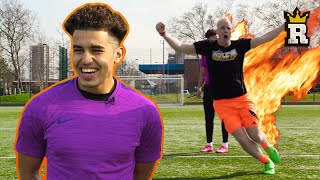 Theo Baker - CRAZY NUTMEGS! w Yasin Ben El-Mhanni | Rule'm Sports
