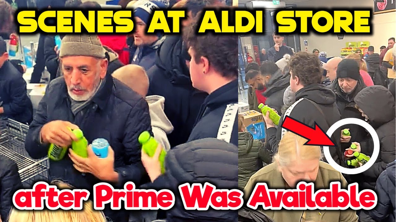 Sc-enes At Aldi Store after Prime Was Available | Aldi Prime Sold Out