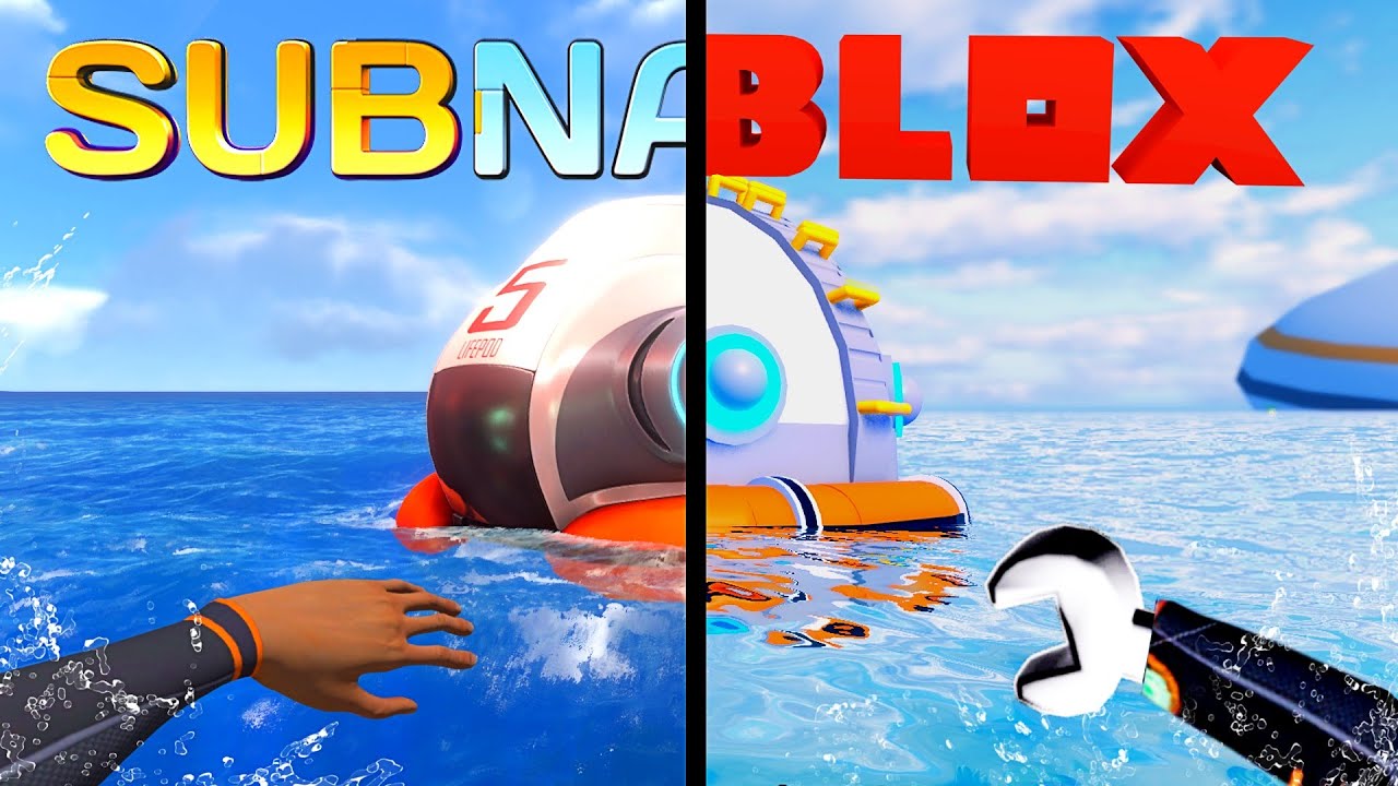 I Did A FULL Subnautica Playthrough IN ROBLOX YouTube 