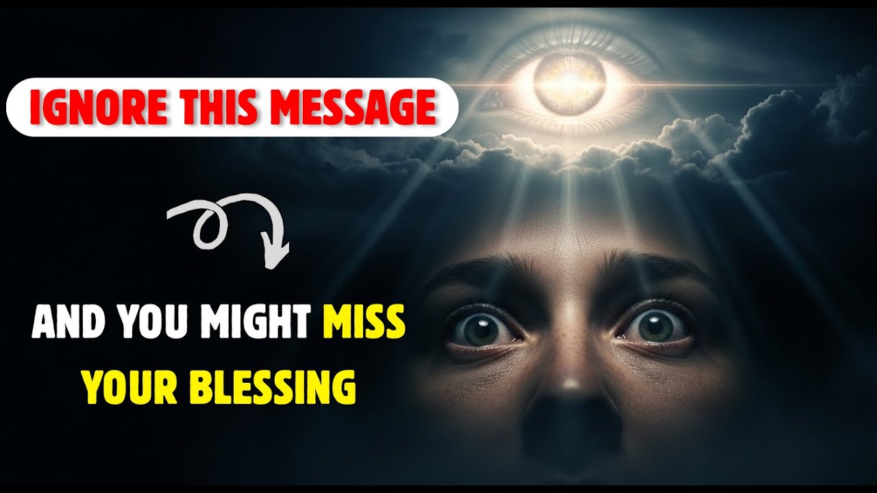 ⚠️ Ignore this message and you might miss your blessing 😳✨
