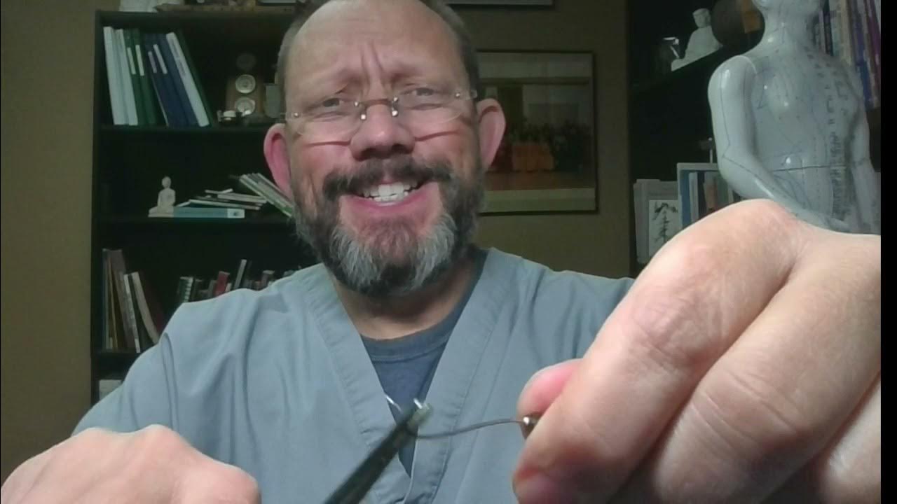 Broken Acupuncture needle in skin YouTube
