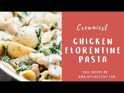 Creamy Chicken Florentine Pasta