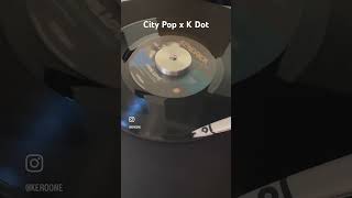 “Vinyl Love”. City Pop meets Hip hop. 7” vinyl
