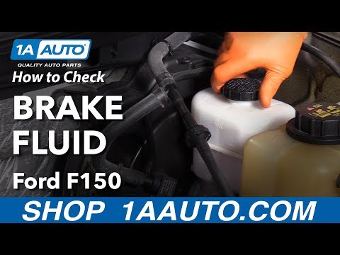 How to Check Brake Fluid 09-14 Ford F-150