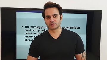 Lecture- Nutrition Strategies for maximizing performance. Part 1