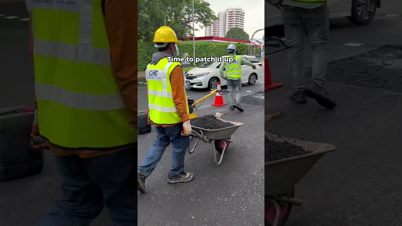 How We Fix A Pothole Get Behind The Scenes With Us 