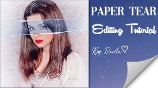 Aesthetic Paper Tear Fanedit Tutorial♡.........