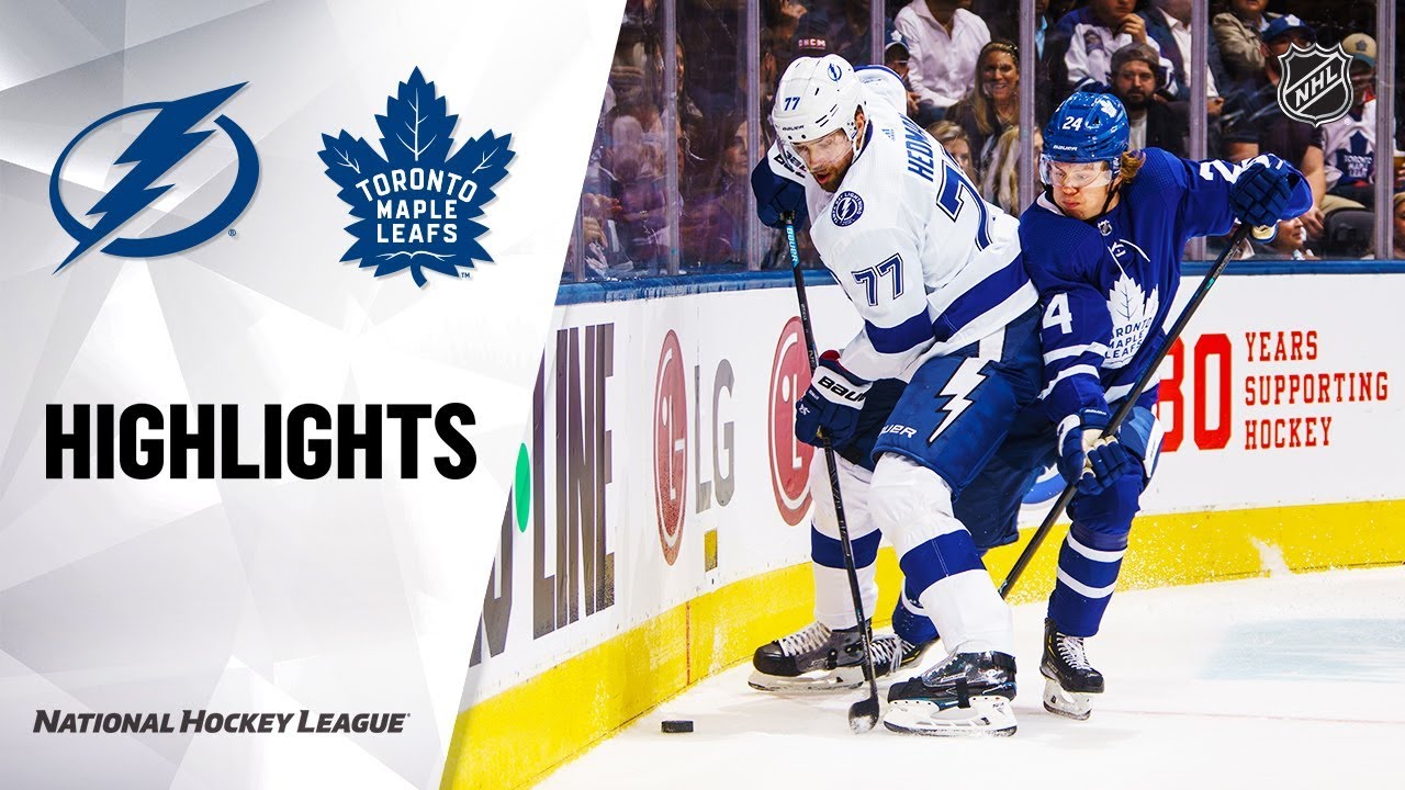 NHL Highlights | Lightning @ Maple 