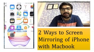 2 WAYS To SCREEN MIRROR | [iPHONE SCREEN MIRRORING] | [SCREEN REFLECTOR] Mac WIRELESS