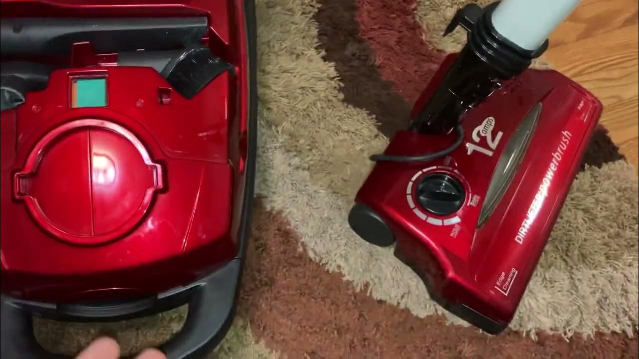 Bissell DigiPro Sensor Technology bagged canister vacuum cleaner YouTube