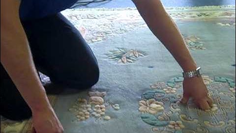 Rug Cleaning Cambridge, Art Of Clean, Pile Direction