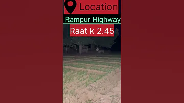 Rampur Highway Pe Bhoot Horror Rampur Ghost Aatma Chudail Facts Horrorfilm Horror 