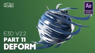 How to use Deform in Element 3D V2.2 | Part 11 | After Effects Hindi Tutorial