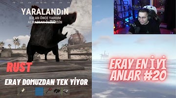 DOMUZ ERAYI TEKLİYOR | ERAY RUST EN İYİ ANLAR #20 #rust #eraycanözkenar