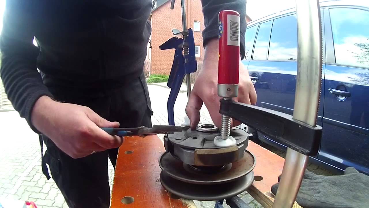 Malossi Multivar Sportvariomatik in Kymco MXU 300 einbauen