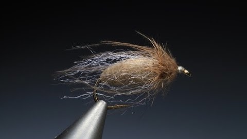 Fly Tying floating Deer Hair caddis/sedge pupa with Barry Ord Clarke