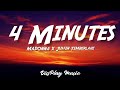 Justin Timberlake & Madonna - 4 Minutes (lyrics)