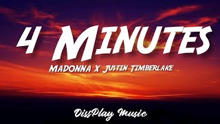 Justin Timberlake &amp; Madonna - 4 Minutes (lyrics)