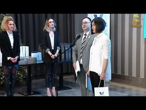 პირველი არხის ჟურნალისტის დაჯილდოება