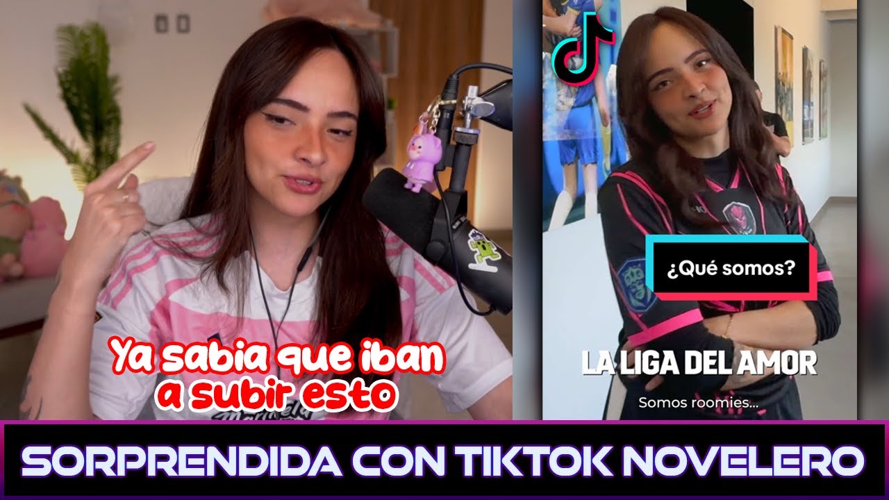VICKY SORPRENDIDA CON TIKTOK NOVELERO DE LA KINGS LEAGUE AMERICAS #vickypalami #twitch