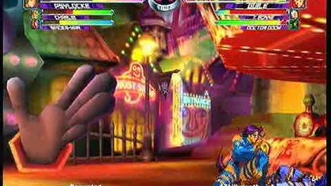 MvC2: Crafty Assist Kill (Charlie/Spiderman/Psylocke)