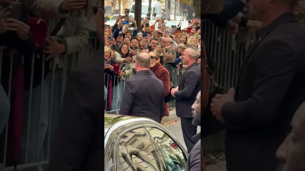 Céline Dion fait une nouvelle apparition à Paris ! ❤️✨