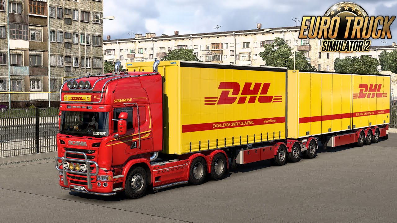 Саратов - Волоколамск (RU) 🚚 Scania R490 Streamline 📦 DHL Express - YouTube