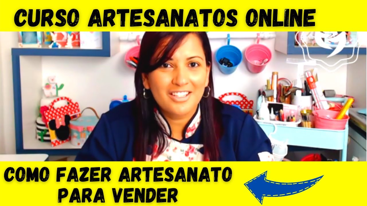CURSO DE ARTESANATOS ONLINE