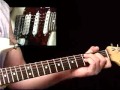 Rhythm Guitar Lessons - Funk Pattern #1 - Rhythmology