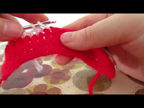 Left Handed Crochet Tutorial: Single Crochet Decrease