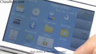 Changjiang Mini N97 Quad Band TV WIFI Slide Phone with Java White-1 screenshot 5