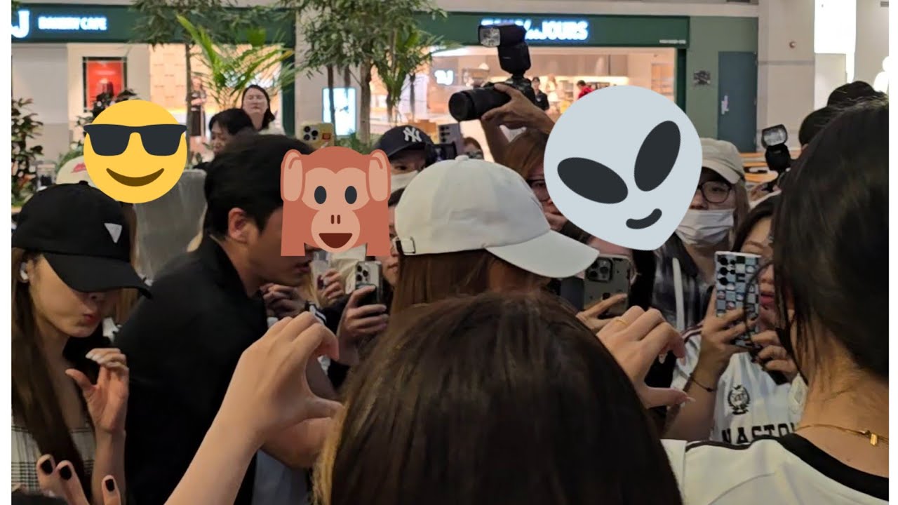 Nmixx and hundreds of fans Airport Arrival 250609 #nmixx