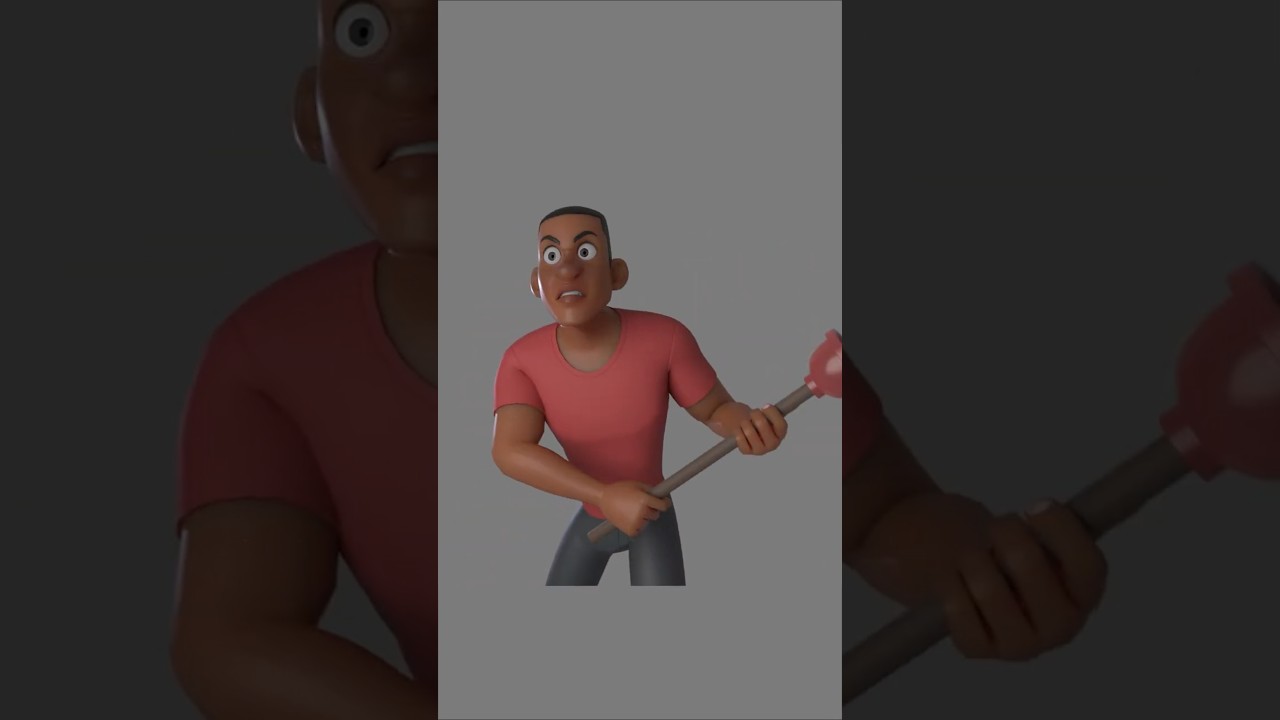 he's not overreacting #animation #3danimation #fyp