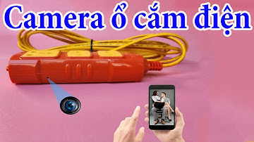 Camera Ngụy Trang Ổ Cắm Điện Lioa ĐỎ , Ổ Cắm Điện Gắn Camera Mini Quay 24/24 Bí Mật Từ Xa Qua ĐT