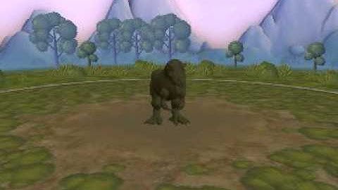 Spore dinosaur planet t-rex creating a t-rex