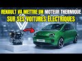 Ref:XazkW8eshJU Renault va mettre un moteur thermique sur ses voiture �lectrique !