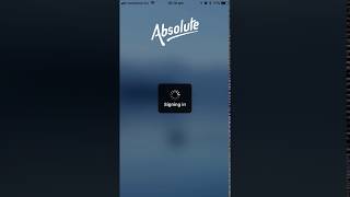 Absolute Advice: Demo Mobile Login screenshot 1