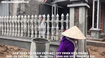 Hàng rào bê tông ly tâm | Xây dựng Hưng Yên | www.xaydungHungYen.vn