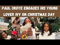Paul okoye of the psquare duo rudeboy propose to his young lover ivy on xmas day