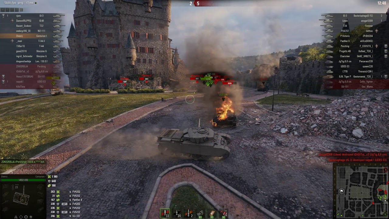 mtbl Centurion Mk. I Ace Tanker, 5 kills, 3204 dmg, 6178 WN8
