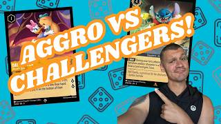 We CLASH With Ruby/Steel Versus Amber/Emerald! | Disney Lorcana, Aggro, Tempo, Deck Building, Meta